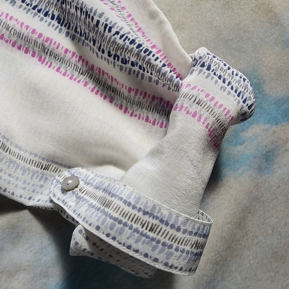 Nic + Zoe Semi Sheer Blouse - Picture 11 of 15